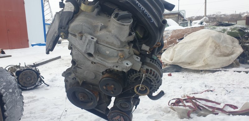 Двигатель Nissan Note E11 HR15