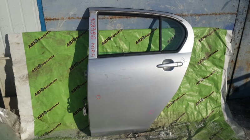 Дверь Daihatsu Mira E:s LA300S KF-VE4 2013 задняя левая