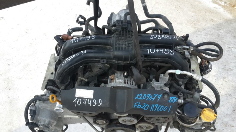 Двигатель Subaru Xv GP7 FB20ASZH4F 2013