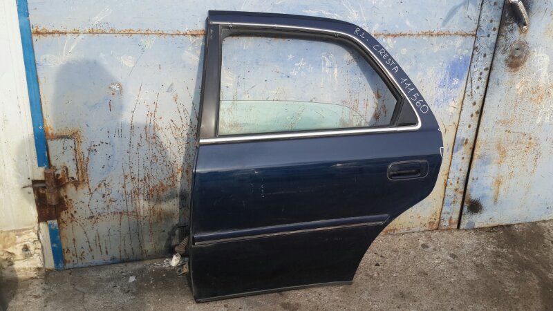 Дверь Toyota Cresta GX100 задняя левая