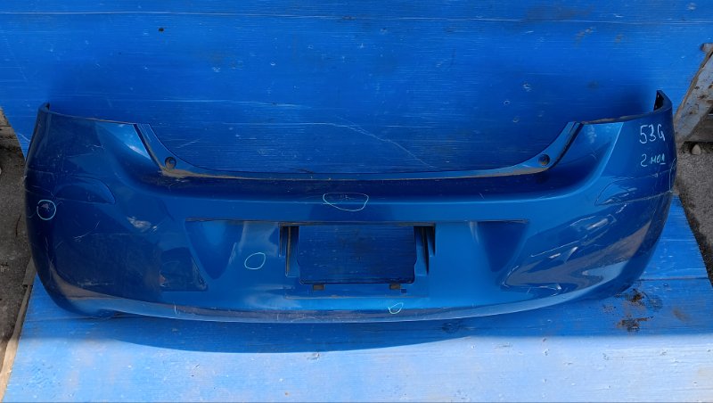 Бампер Toyota Vitz KSP90 1KR-FE 2010 задний