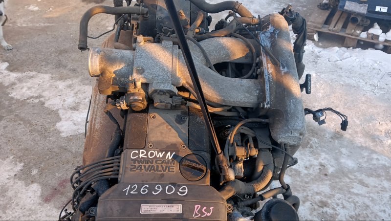 Двигатель Toyota Crown JZS141 1JZ-GE 1995
