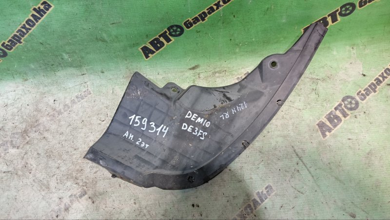 Подкрылок Mazda Demio DE3FS ZJ 2010 задний левый