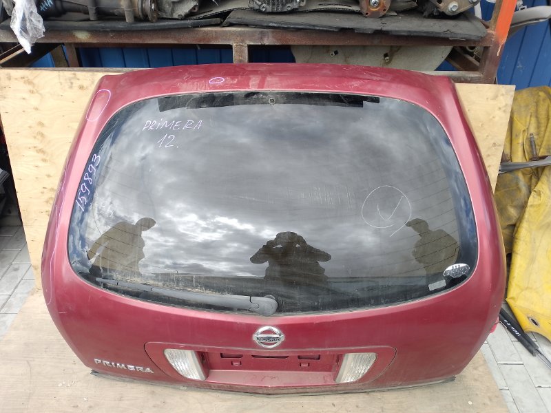 Дверь 5-я Nissan Primera WTP12 QR20(DE) 2002
