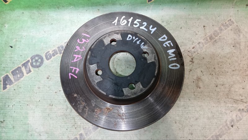 Диск тормозной Mazda Demio DY3W ZJ 2006 передний левый