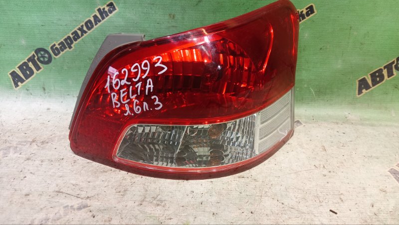 Стоп TOYOTA BELTA KSP92 1KR -FE 2006 задний правый (б/у)
