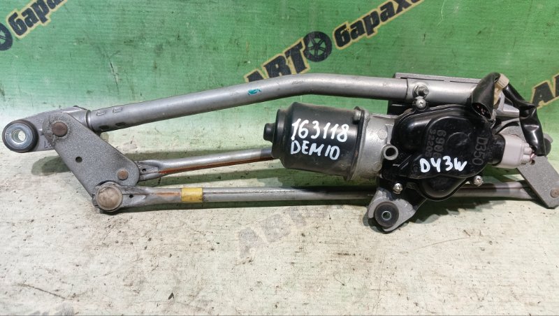 МЕХАНИЗМ ДВОРНИКОВ MAZDA DEMIO DY3W ZJ 2003 (б/у)
