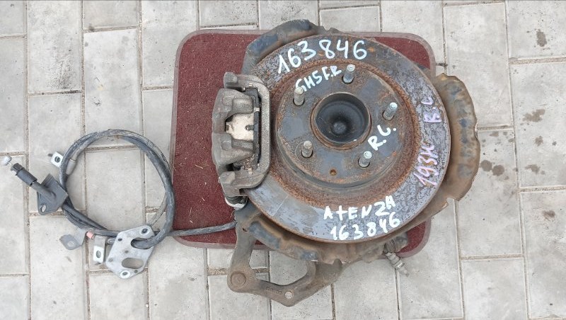 Ступица MAZDA ATENZA GH5FP L5 2008 задняя левая (б/у)