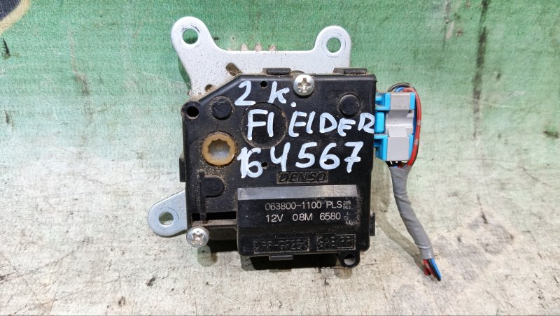 Сервопривод заслонок печки TOYOTA COROLLA FIELDER NZE144 1NZ-FE 2010 (б/у)