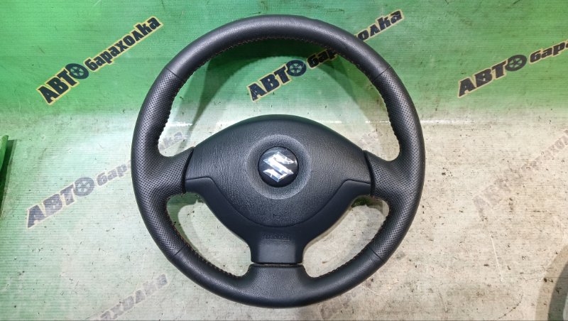 Руль с airbag SUZUKI JIMNY JB23W K6A 2013 (б/у)