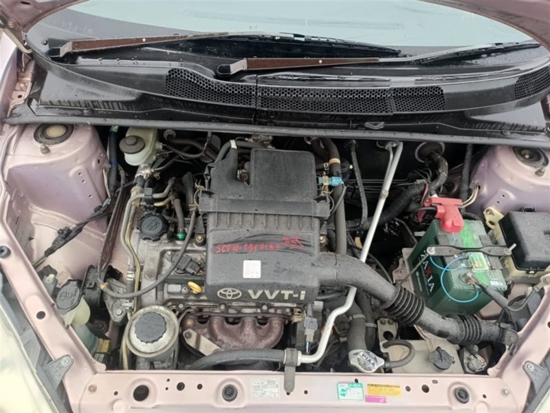 Двигатель TOYOTA VITZ SCP10 1SZ-FE 2002 (б/у)