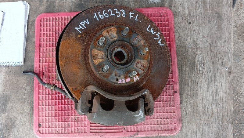 Ступица MAZDA MPV LW3W L3 2003 передняя левая (б/у)