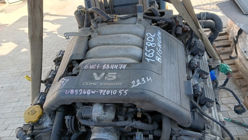 Двигатель ISUZU BIGHORN UBS26GW 6VE1 1999 (б/у)