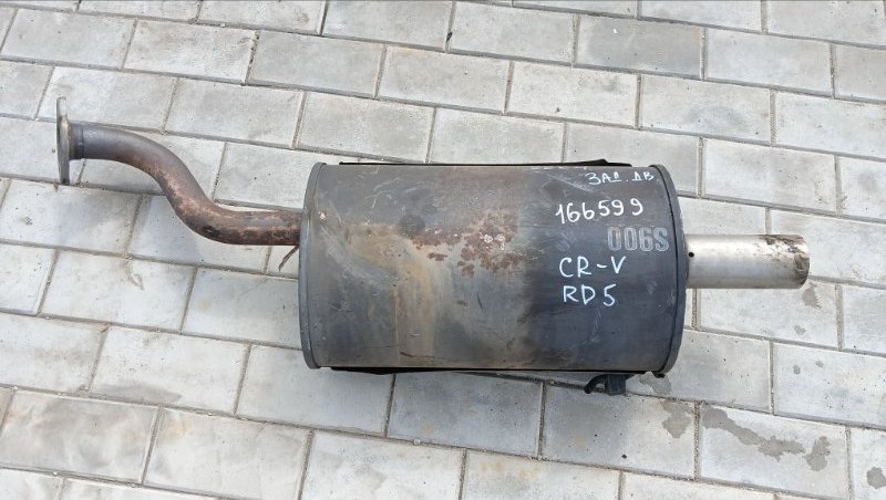 Глушитель HONDA CR-V RD5 K20A 2003 (б/у)