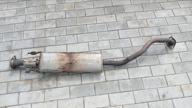 Глушитель NISSAN TIIDA C11 HR15 2009 (б/у)