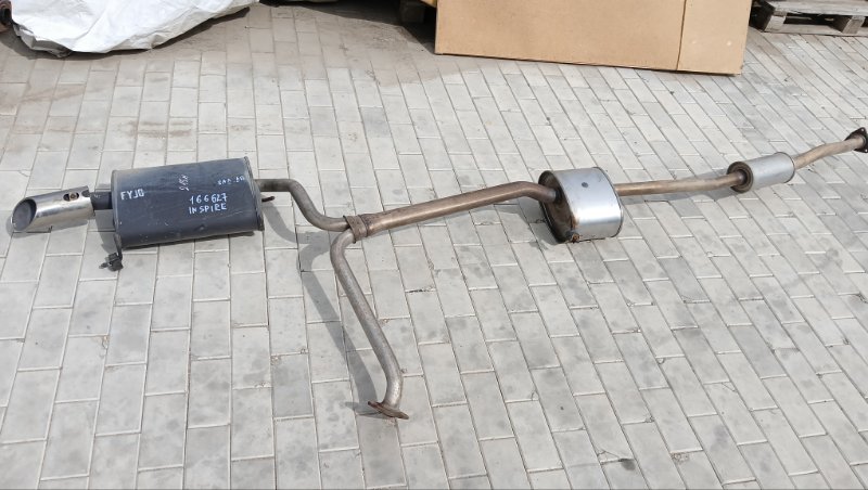 Глушитель HONDA INSPIRE UC1 J30A 2006 (б/у)