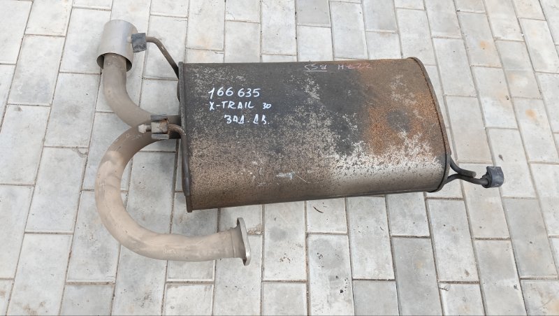 Глушитель NISSAN X-TRAIL NT30 QR20(DE) 2006 (б/у)