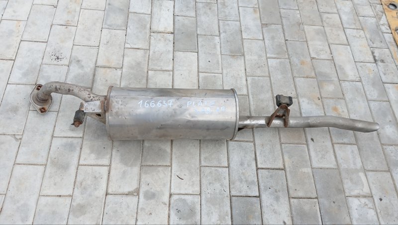 Глушитель TOYOTA PLATZ SCP11 1SZ-FE 2005 (б/у)