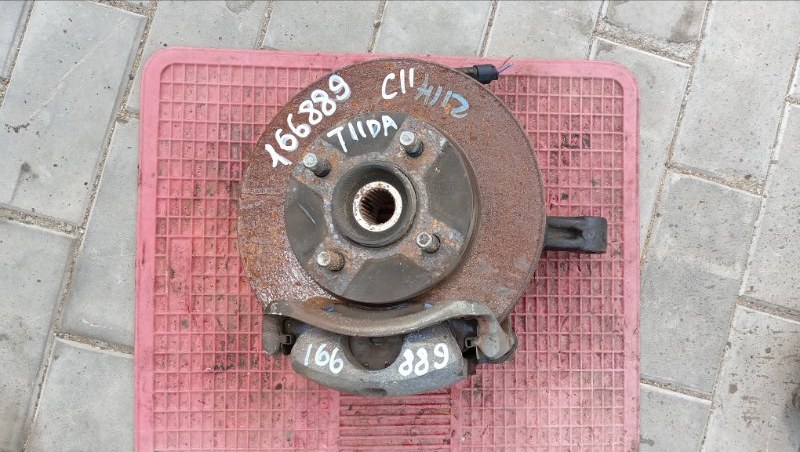 Ступица NISSAN TIIDA C11 HR15 2009 передняя левая (б/у)