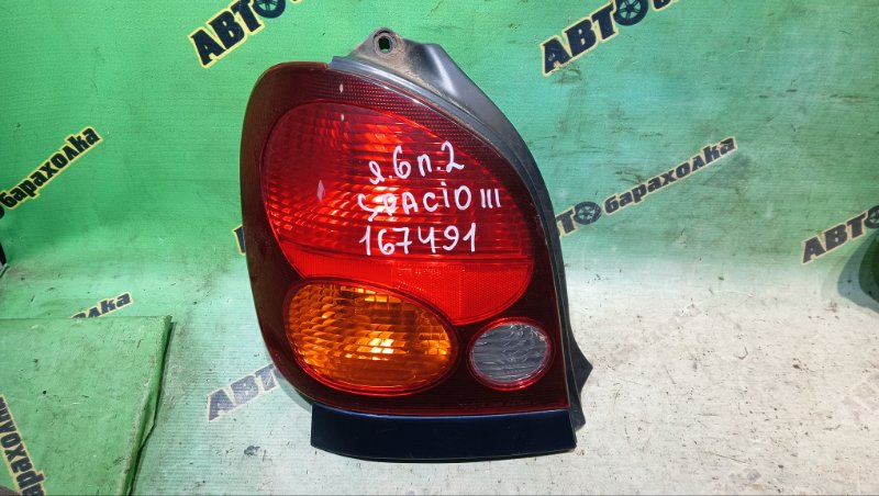Стоп TOYOTA COROLLA SPACIO AE111 4A-FE 1998 задний левый (б/у)