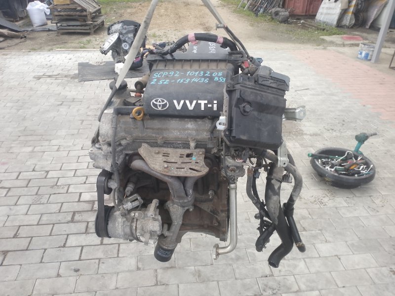 Двигатель TOYOTA BELTA SCP92 2SZ-FE 2006 (б/у)