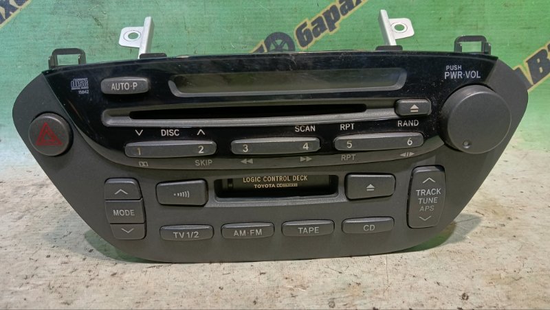 МАГНИТОЛА TOYOTA VISTA ARDEO SV50 3S-FSE 1998 (б/у)