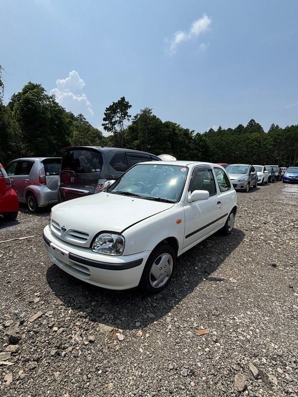 Дверь NISSAN MARCH K11 CG10(DE) 1999 передняя левая (б/у)