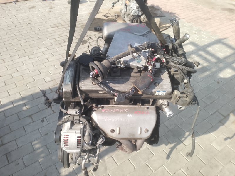 Двигатель TOYOTA CALDINA AT211 7A-FE 1998 (б/у)