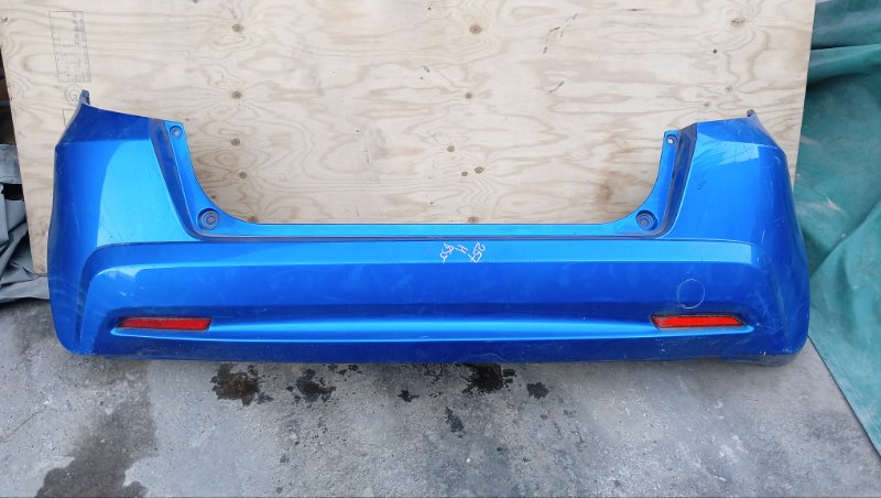 Бампер HONDA FIT GE6 L13A 2011 задний (б/у)