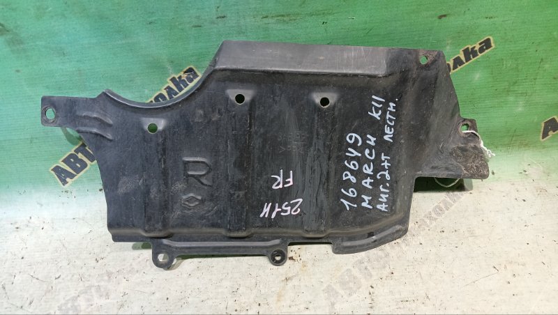 Защита двигателя NISSAN MARCH K11 CG10(DE) 1999 правая (б/у)