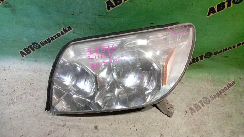 Фара TOYOTA HILUX SURF RZN215 3RZ-FE 2002 передняя левая (б/у)