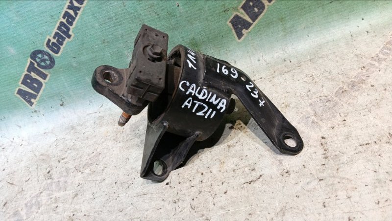 Подушка двигателя TOYOTA CALDINA AT211 7A-FE 1998 правая (б/у)