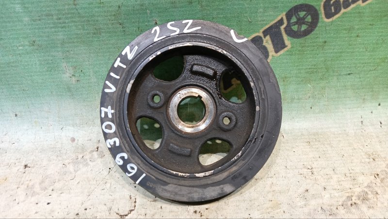ШКИВ КОЛЕНВАЛА TOYOTA VITZ SCP90 2SZ (б/у)