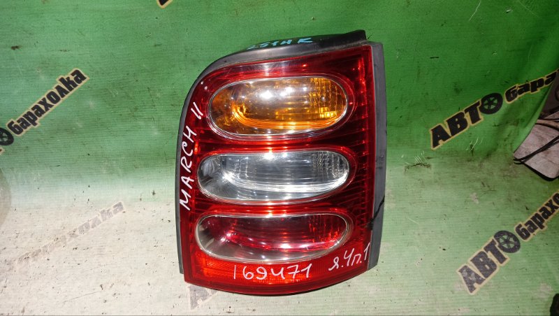 Стоп NISSAN MARCH K11 CG10(DE) 1999 задний правый (б/у)