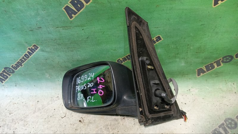 Зеркало TOYOTA PRIUS NHW20 1NZ-FXE 2004 переднее левое (б/у) Зеркало TOYOTA PRIUS NHW20 1NZ-FXE 2004 переднее левое (б/у)