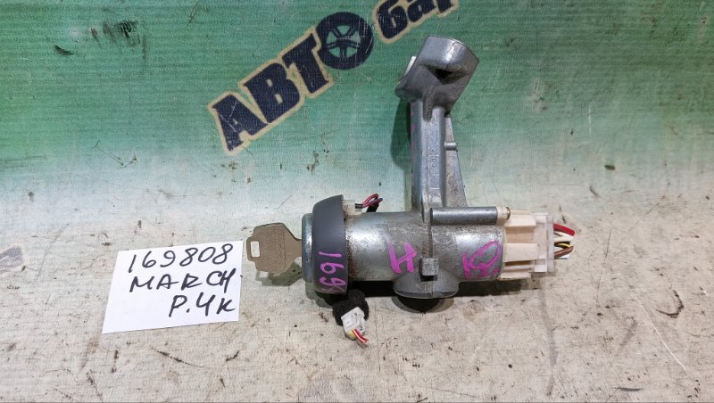 Замок зажигания NISSAN MARCH K11 CG10(DE) 1999 (б/у)