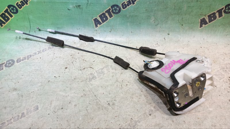 Замок двери HONDA FIT GE6 L13A 2010 задний левый (б/у)