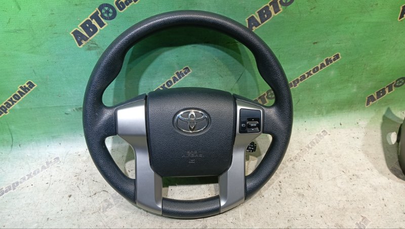 Руль с airbag TOYOTA Land Cruiser Prado TRJ150 2TR-FE 2014 (б/у) Руль с airbag TOYOTA Land Cruiser Prado TRJ150 2TR-FE 2014 (б/у)