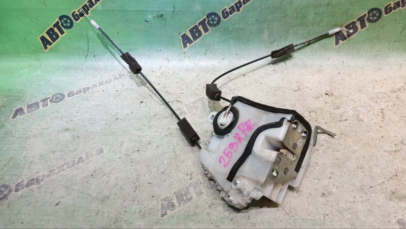 Замок двери HONDA FIT GE6 L13A 2008 задний правый (б/у)