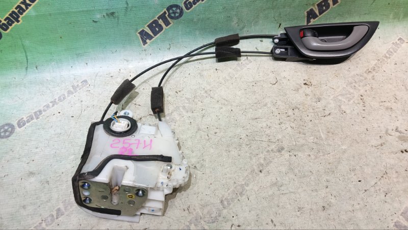 Замок двери HONDA FIT GE6 L13A 2011 задний левый (б/у)