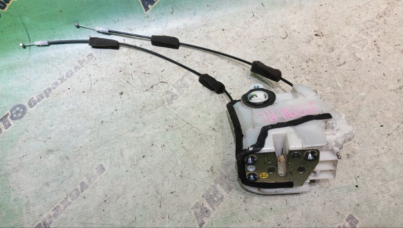 Замок двери HONDA FIT GE6 L13A 2008 задний левый (б/у)