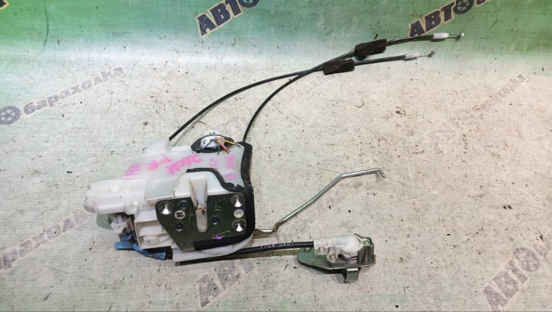 Замок двери HONDA FIT GE6 L13A 2010 передний правый (б/у)