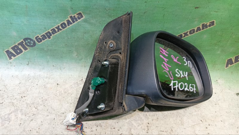 Зеркало SUZUKI SX4 YC11S M15A 2008 переднее правое (б/у) Зеркало SUZUKI SX4 YC11S M15A 2008 переднее правое (б/у)