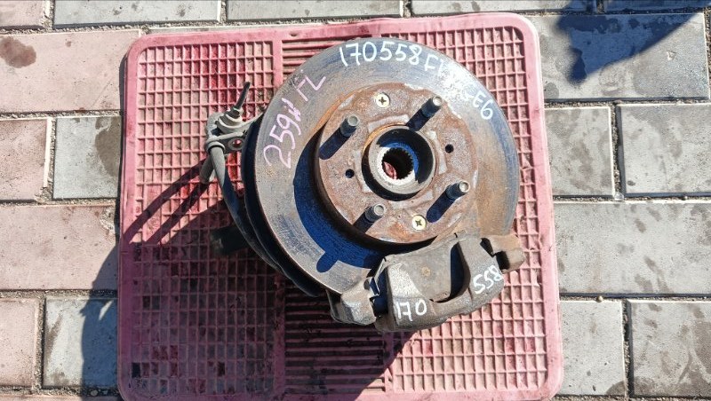 Ступица HONDA FIT GE6 L13A 2008 передняя левая (б/у)