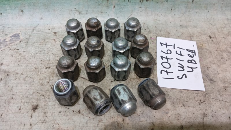 Гайка на колесо SUZUKI SWIFT ZC71S K12B 2009 (б/у)