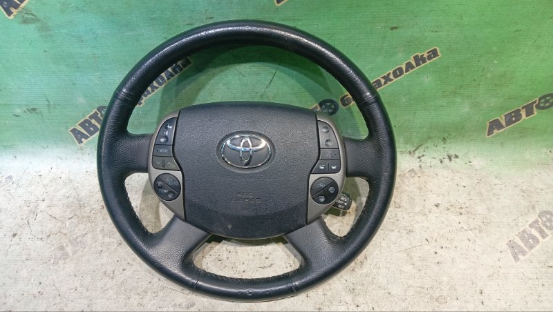 Руль с airbag TOYOTA PRIUS NHW20 1NZ-FXE 2006 (б/у)