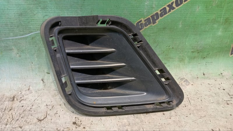 Заглушка бампера TOYOTA RACTIS NSP120 1NR-FE 2011 правая (б/у)