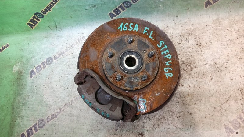 Ступица HONDA STEPWGN RK5 R20A 2011 передняя левая (б/у)