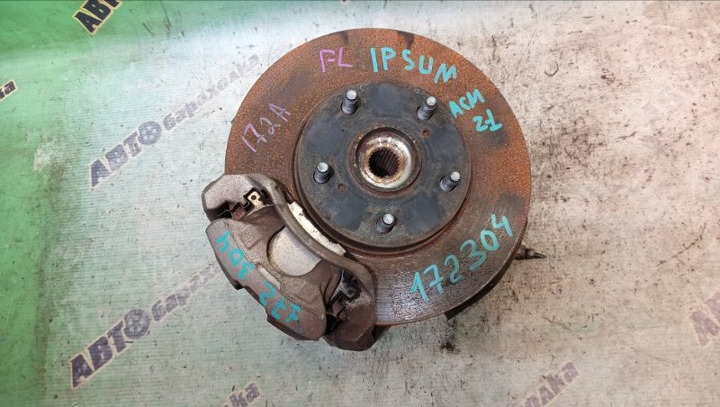 Ступица TOYOTA IPSUM ACM21W 2AZ-FE 2008 передняя левая (б/у)