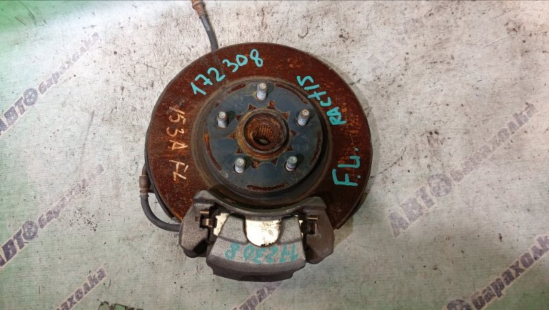 Ступица TOYOTA RACTIS NSP120 1NR-FE 2011 передняя левая (б/у)